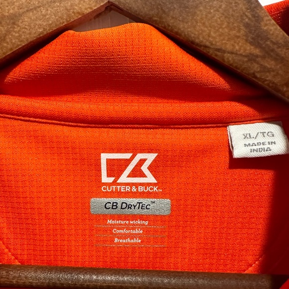 Cutter & Buck Men's University of Miami Short Sleeve collared shirt - CB DryTec - Picture 3 of 7